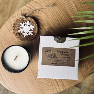 Sojowa świeca zapachowa - Bergamota Orange